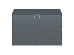 Weitere Ordnungssysteme Für Den Garten|FM-SOLAR Fahrradgarage Fahrradbox Aufbewahrungsbox für Fahrrad