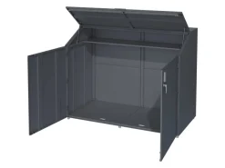 Weitere Ordnungssysteme Für Den Garten|FM-SOLAR Fahrradgarage Fahrradbox Aufbewahrungsbox für Fahrrad