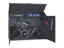 Weitere Ordnungssysteme Für Den Garten|FM-SOLAR Fahrradgarage Fahrradbox Aufbewahrungsbox für Fahrrad