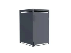 FM-SOLAR Mülltonnenbox Anthrazit für 1 Mülltonne* Outlet