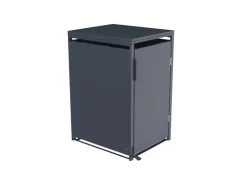 FM-SOLAR Mülltonnenbox Anthrazit für 1 Mülltonne* Outlet
