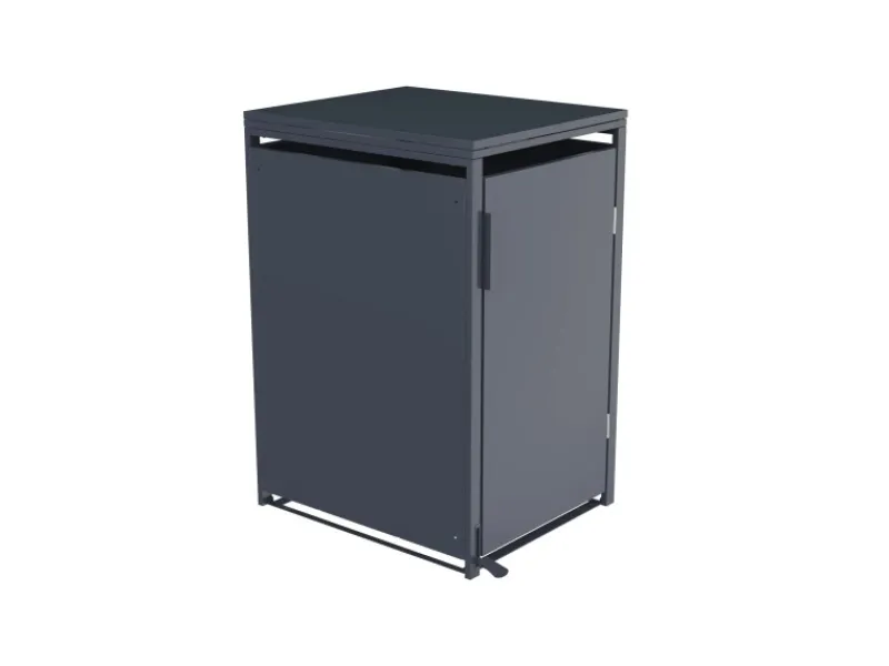 FM-SOLAR Mülltonnenbox Anthrazit für 1 Mülltonne* Outlet