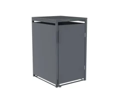FM-SOLAR Mülltonnenbox Anthrazit für 1 Mülltonne* Outlet