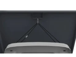 Mülltonnenboxen|Weitere Ordnungssysteme Für Den Garten|FM-SOLAR Mülltonnenbox Holz/Plexiglas für 4 Mülltonne