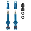 FORCE Fahrräder|Fahrrad Ventilsatz für Tubeless 2 x SV 44 mm Blau