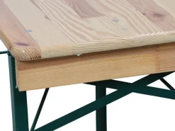 Fun Star Festzeltgarnitur Biermöbel Beige 3-tlg. 110 x 50 cm* Outlet