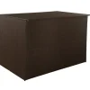 Garden-Auflagenbox Braun 150x100x100 cm Poly Rattan*furnicato Best