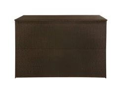 Garden-Auflagenbox Braun 150x100x100 cm Poly Rattan*furnicato Best