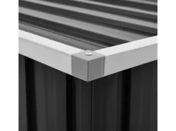 furnicato Universalboxen|Auflagenboxen|Gartenbox Anthrazit 149x99x93 cm