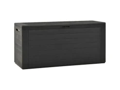 Gartenbox Anthrazit 116x44x55 cm*furnicato New