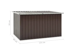 Gartenbox Braun 171 x 99 x 93 cm*furnicato Hot