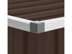 furnicato Universalboxen|Auflagenboxen|Gartenbox Braun 149x99x93 cm