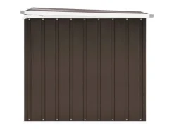 furnicato Universalboxen|Auflagenboxen|Gartenbox Braun 149x99x93 cm
