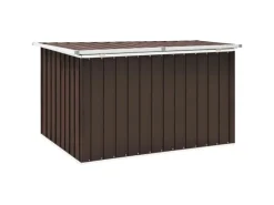 furnicato Universalboxen|Auflagenboxen|Gartenbox Braun 149x99x93 cm