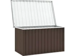 furnicato Universalboxen|Auflagenboxen|Gartenbox Braun 149x99x93 cm
