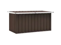 Gartenbox Braun 129 x 67 x 65 cm*furnicato Discount