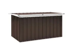 Gartenbox Braun 129 x 67 x 65 cm*furnicato Discount