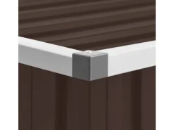 Gartenbox Braun 129 x 67 x 65 cm*furnicato Discount
