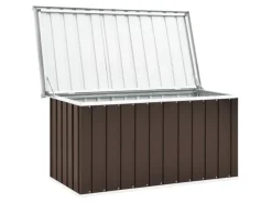 Gartenbox Braun 129 x 67 x 65 cm*furnicato Discount