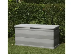 furnicato Universalboxen|Auflagenboxen|Gartenbox Grau 117×45×56 cm