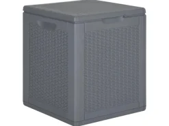 Gartenbox Grau PP Rattan 90 L*furnicato Sale