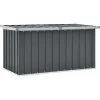 furnicato Universalboxen|Auflagenboxen|Gartenbox Grau 129x67x65 cm