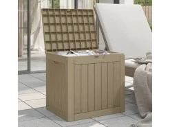 furnicato Universalboxen|Gartenbox Grau 55,5x43x53 cm Polypropylen