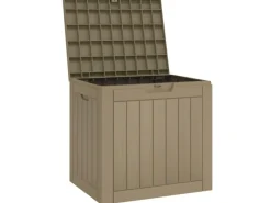 furnicato Universalboxen|Gartenbox Grau 55,5x43x53 cm Polypropylen