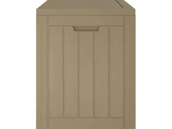 furnicato Universalboxen|Gartenbox Grau 55,5x43x53 cm Polypropylen