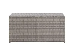 Gartenbox Poly Rattan 100x50x50 cm Grau*furnicato Discount