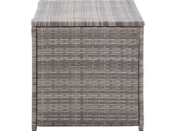 Gartenbox Poly Rattan 100x50x50 cm Grau*furnicato Discount