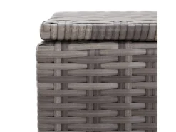 Gartenbox Poly Rattan 100x50x50 cm Grau*furnicato Discount