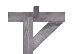 Garten-Pergola Grau 200x40x205 cm Imprägniertes Kiefernholz*furnicato Hot