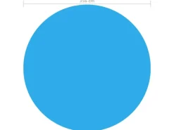 Poolabdeckung Blau 356 cm PE*furnicato Best