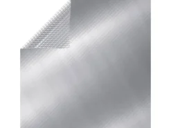 furnicato Pool Abdeckung|Poolabdeckung Silbern 549x274 cm PE