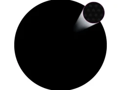 furnicato Pool Abdeckung|Poolabdeckung Schwarz 527 cm PE