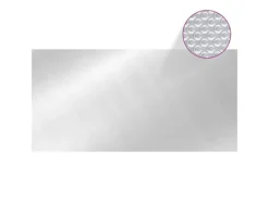 furnicato Wassersport|Pool Abdeckung|Poolabdeckung Silbern 732x366 cm PE