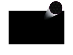 furnicato Pool Abdeckung|Rechteckige Poolabdeckung 1000x600 cm PE Schwarz