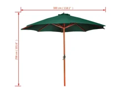 Sonnenschirm Grün 258 cm*furnicato Online
