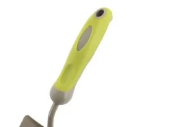 Galaflor Gartenhandgeräte|Blumenkelle aus Stahl mit Kunststoffgriff Grün