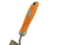 Galaflor Gartenhandgeräte|Blumenkelle aus Stahl mit Kunststoffgriff Orange