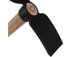 Doppelhacke aus Stahl mit Holzstiel*Galaflor New