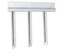 Galaflor Rechen|Besen|Gartenrechen aus Aluminium mit 16 Zinken