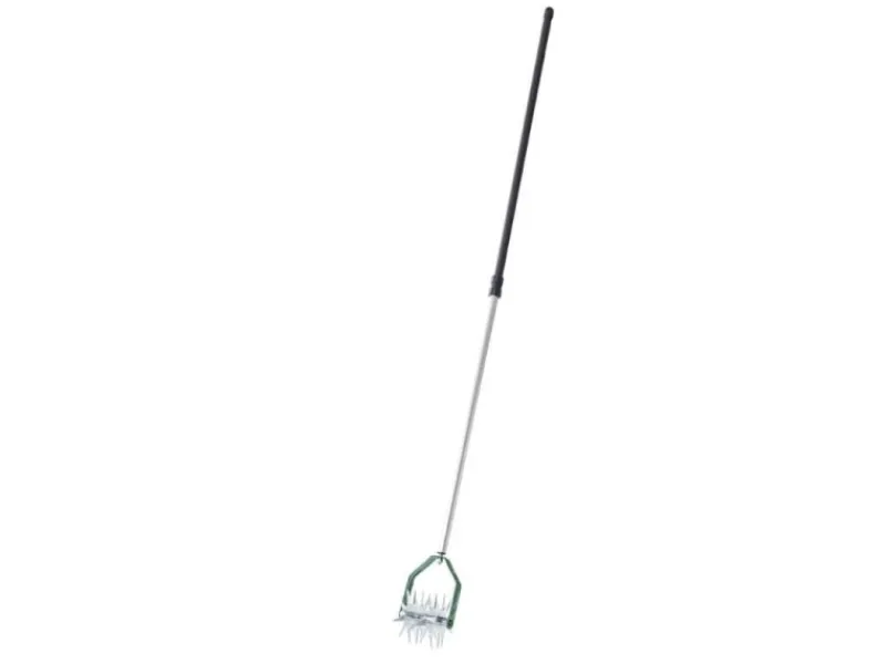 Galaflor Bodenbearbeitung|Handkultivator aus Stahl mit Aluminiumstiel