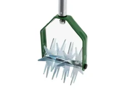 Galaflor Bodenbearbeitung|Handkultivator aus Stahl mit Aluminiumstiel