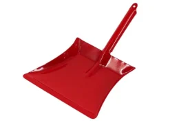 Kinder Galaflor Schaufeln|Kinder-Gartengeräte|Kehrblech für Kinder aus Metall in Rot