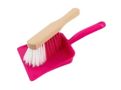 Kehrset für Kinder mit Handfeger und Kehrblech in Pink*Galaflor