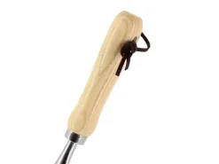 Kleinfächerbesen aus Edelstahl mit Holzgriff 9 Zinken*Galaflor Clearance