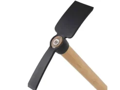 Galaflor Gartenhandgeräte|Kleinhacke aus Stahl mit Holzstiel