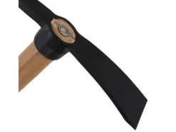 Galaflor Gartenhandgeräte|Kleinpickel aus Stahl mit Holzstiel